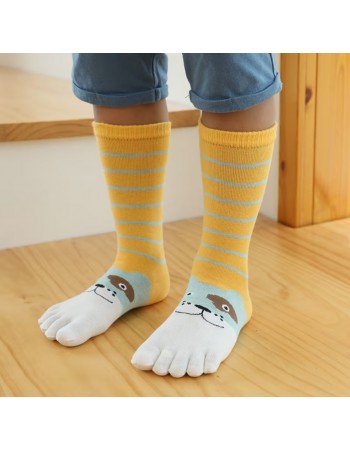 Детски чорапи с пръсти куче 371